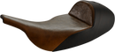 SADDLEMEN Seat - Lariat Solo - Low - Distressed Brown 897-07-0041