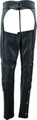 Kuryakyn River Road Sierra Leather Chaps for Women - Small