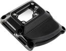 Performance Machine (PM) Black Ops Transmission Cover for Touring Models - Part No. 0203-2020M-SMB