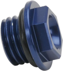 Works Connection Blue Oil Plug for Honda, Kawasaki, Yamaha - Part 24-071