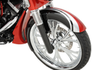 ARLEN NESS Fork Legs - Black Anodized - Hot Legs - Custom Single Disc - Smooth 40-511