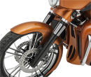 ARLEN NESS Fork Legs - Black Anodized - Smooth - Dual Disc 40-513