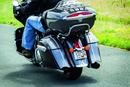 Kuryakyn L.E.D. Curved License Plate Frame for Indian Motorcycles - Chrome Part