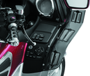 Kuryakyn Dragon Wings for 2001-2017 Honda GL1800 Gold Wing Models – Smoke Finish Adjustable Airflow Deflectors