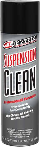 MAXIMA RACING OIL Suspension Cleaner - 13 oz. net wt. - Aerosol 71920