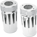 ARLEN NESS Fork Boot Covers - Chrome - Deep Cut - FLHTD 20-012