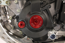 WORKS CONNECTION Honda 24-608 Engine Plugs - Red Aluminum Set