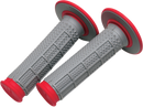 RENTHAL Tapered Dual-Compound Grips - Red G163