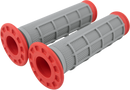 RENTHAL Dual-Compound ATV Grips - Half Waffle - Red G169