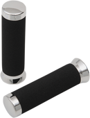 PARTS UNLIMITED Cruiser Grips - Foam - 1" - 150 mm - Chrome L99-90924