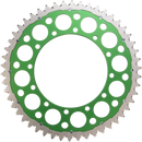RENTHAL Twinring™ Rear Sprocket - 50 Tooth - Green - Kawasaki/Suzuki 1120-520-50GPGN