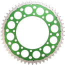 RENTHAL Twinring™ Rear Sprocket - 51 Tooth - Green - Kawasaki/Suzuki 1120-520-51GPGN