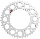 RENTHAL Rear Sprocket - Aluminum - 46 Tooth - Silver 224U-520-46GPSI