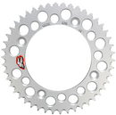 RENTHAL Rear Sprocket - Aluminum - 46 Tooth - Silver - Gas Gas/Husqvarna/KTM 441U-428-46GPSI