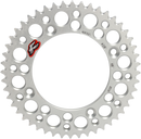 RENTHAL Rear Sprocket - Aluminum - 48 Tooth - Silver - Gas Gas/Husqvarna/KTM 441U-428-48GPSI