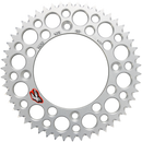 RENTHAL Rear Sprocket - Aluminum - 50 Tooth - Silver - Gas Gas/Husqvarna/KTM 441U-428-50GPSI