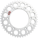 RENTHAL Rear Sprocket - Aluminum - 47 Tooth - Silver 224U-520-47GPSI