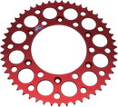 RENTHAL Rear Sprocket - Aluminum - 48 Tooth - Red - Honda 154U-520-48GRRD