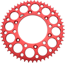 RENTHAL Rear Sprocket - Aluminum - 53 Tooth - Red - Honda 154U-520-53GRRD