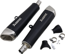 AKRAPOVIC Black Titanium Mufflers S-T12SO2-HCQTBL