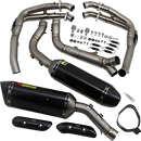 AKRAPOVIC Evolution Exhaust - Carbon Fiber - YZF-R1 S-Y10RFT10-ZC/2