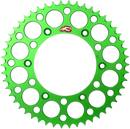 RENTHAL Rear Sprocket - Aluminum - 51 Tooth - Green - Kawasaki 112U-520-51GEGN