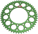 RENTHAL Rear Sprocket - Aluminum - 50 Tooth - Green - Kawasaki 191U-420-50GEGN
