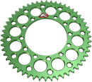 RENTHAL Rear Sprocket - Aluminum - 52 Tooth - Green - Kawasaki 191U-420-52GEGN