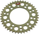 RENTHAL Rear Sprocket - Aluminum - 42 Tooth - Honda/Yamaha 404U-525-42P-HA