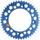 RENTHAL Rear Sprocket - Aluminum - 46 Tooth - Blue - Gas Gas/Husqvarna/KTM 441U-428-46GPBU