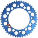 RENTHAL Rear Sprocket - Aluminum - 47 Tooth - Blue - Gas Gas/Husqvarna/KTM 441U-428-47GPBU