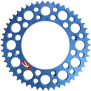 RENTHAL Rear Sprocket - Aluminum - 50 Tooth - Blue - Gas Gas/Husqvarna/KTM 441U-428-50GPBU