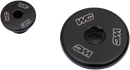 WORKS CONNECTION Kawasaki 24-622 Engine Plug Set - Black Aluminum Replacement for Kawasaki Engines