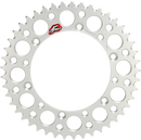 RENTHAL Rear Sprocket - Aluminum - 45 Tooth - Silver - Kawasaki 112U-520-45GESI