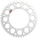 RENTHAL Rear Sprocket - Aluminum - 48 Tooth - Silver - Kawasaki 112U-520-48GESI