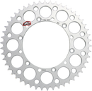 RENTHAL Rear Sprocket - Aluminum - 50 Tooth - Silver - Kawasaki 112U-520-50GESI