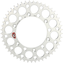 RENTHAL Rear Sprocket - Aluminum - 49 Tooth - Silver - Suzuki 123U-520-49GYSI