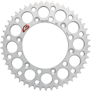 RENTHAL Rear Sprocket - Aluminum - 49 Tooth - Silver - Yamaha 150U-520-49GBSI