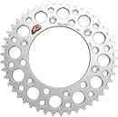 RENTHAL Rear Sprocket - Aluminum - 46 Tooth - Silver - Honda 154U-520-46GRSI