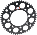 RENTHAL Rear Sprocket - Aluminum - 51 Tooth - Silver - Kawasaki 191U-420-51GESI
