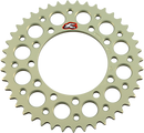 RENTHAL Rear Sprocket - Aluminum - 43 Tooth - Suzuki/Yamaha/Kawasaki 210U-520-43P-HA