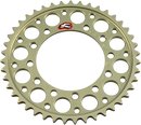 RENTHAL Rear Sprocket - Aluminum - 47 Tooth - Suzuki/Yamaha/Kawasaki 210U-520-47P-HA