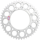 RENTHAL Rear Sprocket - Aluminum - 48 Tooth - Silver 224U-520-48GPSI