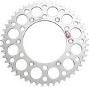 RENTHAL Rear Sprocket - Aluminum - 49 Tooth - Silver 224U-520-49GPSI