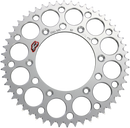 RENTHAL Rear Sprocket - Aluminum - 52 Tooth - Silver 224U-520-52GPSI