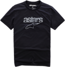 ALPINESTARS Heritage Blaze Premium T-Shirt - Faded Black - 2XL 1210730021092X