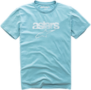ALPINESTARS Heritage Blaze Premium T-Shirt - Faded Blue - 2XL 12107300290762X