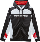 ALPINESTARS Sessions II Hoodie - Black/White - Large 1230531001020L