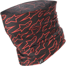 ALPINESTARS Neck Tube - Astars - Black/Fluo Red 4759319-1030