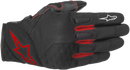 ALPINESTARS Crossland Gloves - Black/Red - 3XL 3566518-13-3X